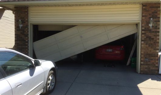 broken garage door nightmare